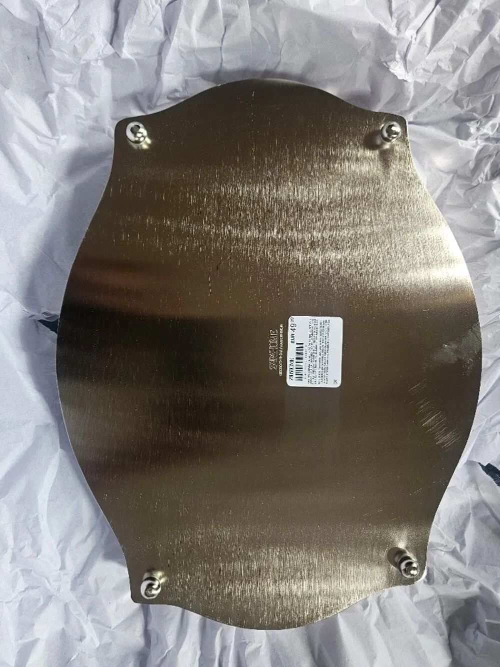 Zara Silver Tray - Large Only